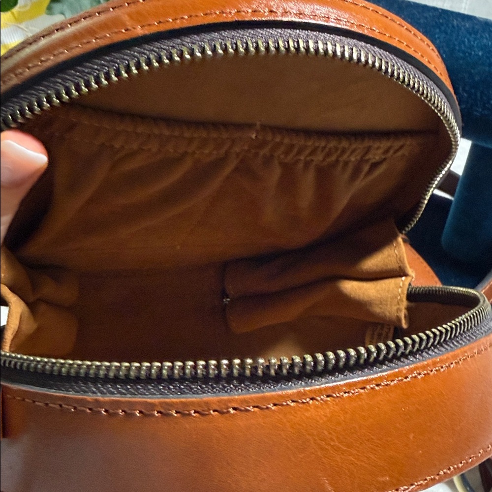 Patricia Nash Devonia Embossed Leather Round Bag - Picture 7 of 12